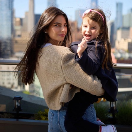 Kelly Piquet enjoyed quality time with her daughter Penelope Kvyat.
